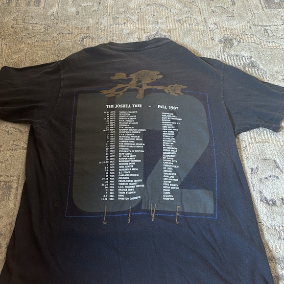VTG 1987 U2 “The Joshua Tree” tour tee - Picture 4 of 4